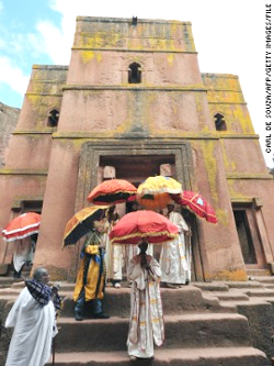 Rock churches of Lalibela, the Jerusalem of Ethiopia