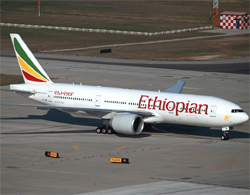 Ethiopian Receives new B777-200LR In Seattle