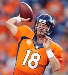 Manning’s 7 TDs lead Broncos past Ravens 49-27