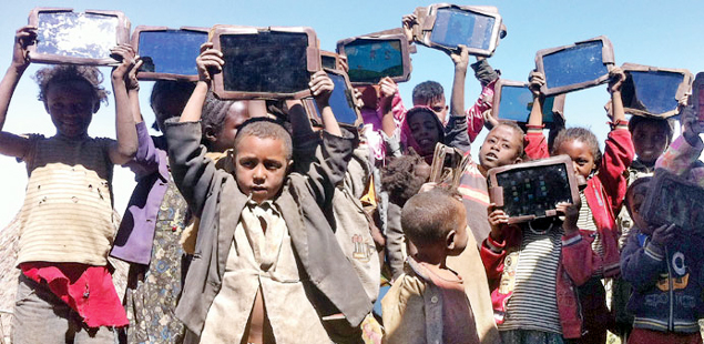 Tablets without teachers improving literacy in Ethiopia