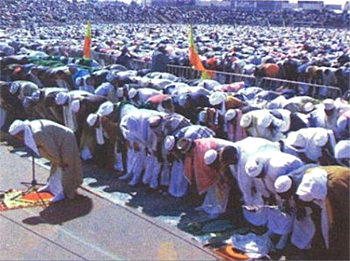Muslims celebrate Eid al-Adha Holiday