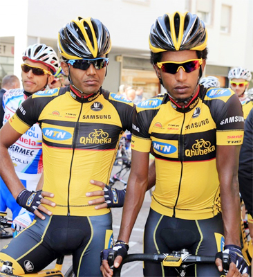 Historic day for African cycling