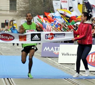 Atsedu Tesegay returns to Prague Half Marathon