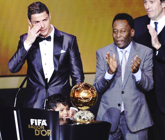 Cristiano Ronaldo wins FIFA’s Ballon d’Or