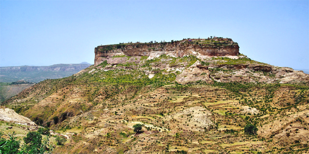 The monastery at Debre Damo: history the origin of Ethiopian self-confidence