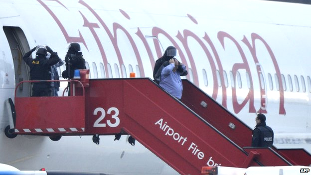 Ethiopian Airlines co-pilot hijacks plane to seek Geneva asylum