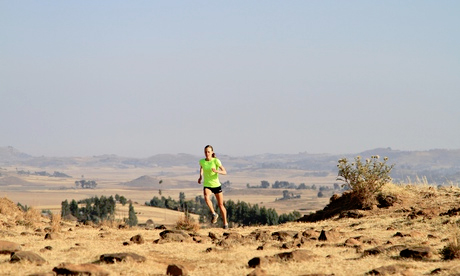Julia Bleasdale training in Ethiopia. Photograph: Julia Bleasdale