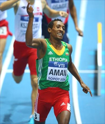 Mohammed Aman wins second gold medal for Ethiopia