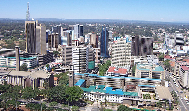 Nairobi, Kenya's capital city  - 