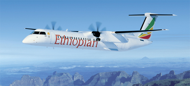 Ethiopian Bombardier Q400