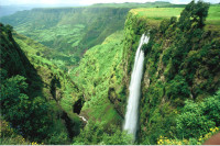Simien Mountains Waterfall
