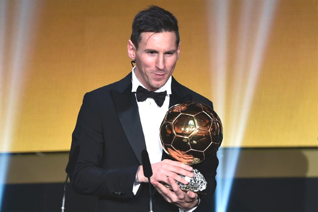 Lionel Messi wins fifth Ballon d’Or